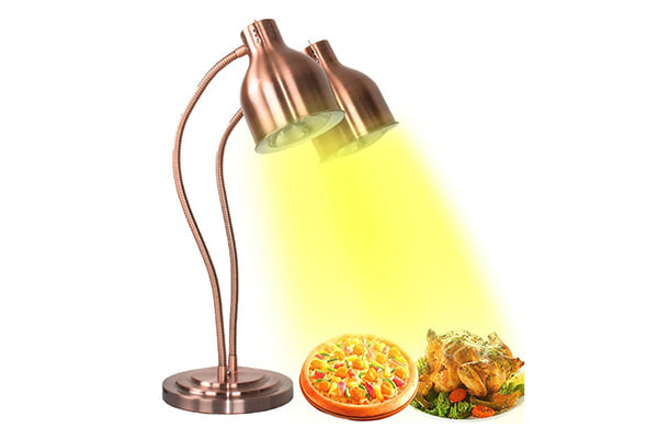 Energy-Efficient Commercial Heat Lamp for Food Warmers