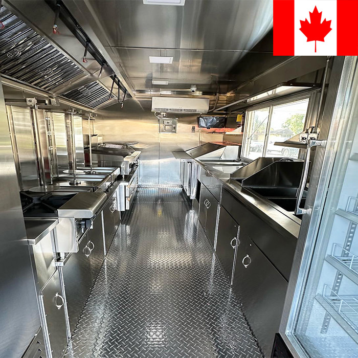 Food Trailer Kitchen Equipment Solution in Canada