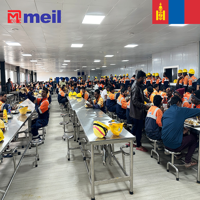 Meil Kitchen Project Installation Support in Mongolia