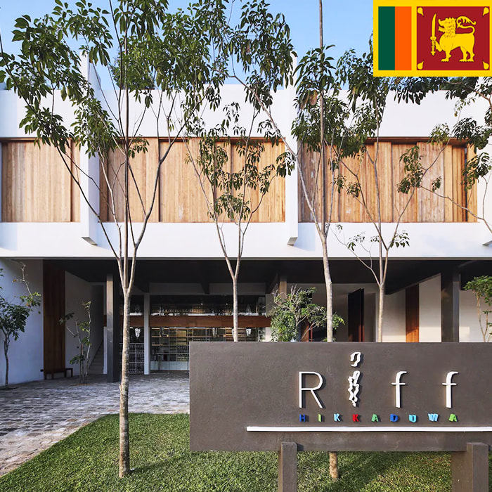 Riff Hikkaduwa Hotel in Sri Lanka