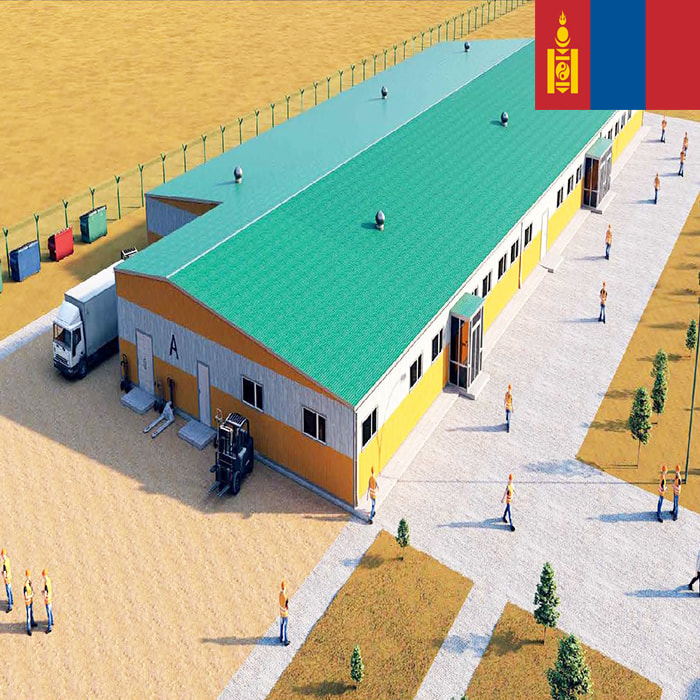 Refinery Kitchen Project in Mongolia